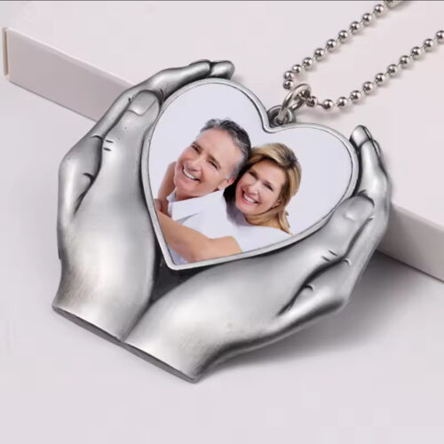 Hands Holding Heart Keyring Thumbnail