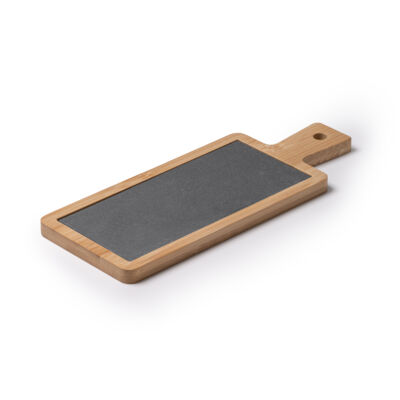 The bamboo chopping board with slate Thumbnail