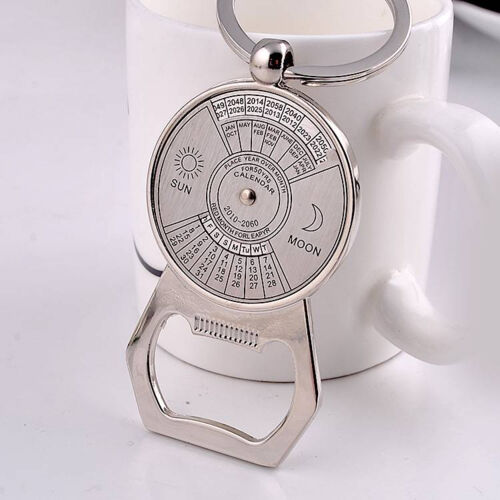Perpetual Calendar and Bottle Opener Keyring Thumbnail