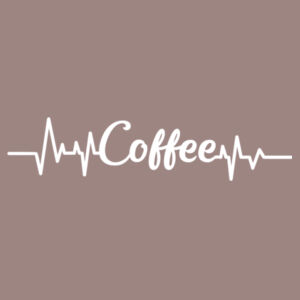 Coffee Heartbeat - College hoodie Design