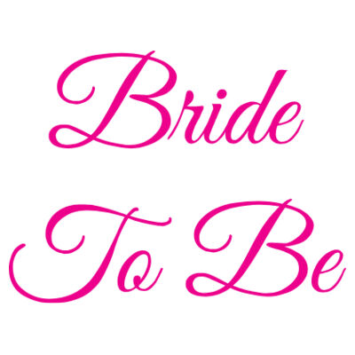 Bride To Be - 38mm Badge Design