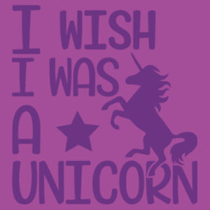 I wish I was a unicorn - College Hoodie Design