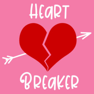 Heart Breaker - Softstyle™ women's ringspun t-shirt Design