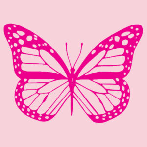 Butterfly - Softstyle™ youth ringspun t-shirt Design