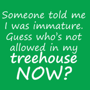 Treehouse - Softstyle™ women's ringspun t-shirt Design