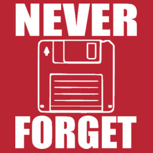 Never Forget - Softstyle™ adult ringspun t-shirt Design