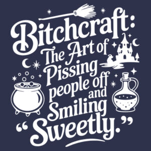 Bitchcraft  - Softstyle™ adult ringspun t-shirt Design