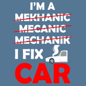 I Fix Car - AWDis sweatshirt. Design