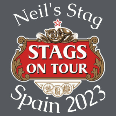 Stag's on Tour Customisable   - Softstyle™ adult ringspun t-shirt Design