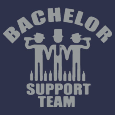 Bachelor Support Team Customisable - Softstyle™ adult ringspun t-shirt Design