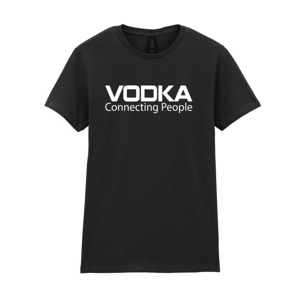 Vodka Connecting People - Softstyle™ women's ringspun t-shirt Thumbnail