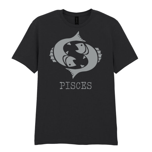 Pisces - Softstyle™ adult ringspun t-shirt Thumbnail