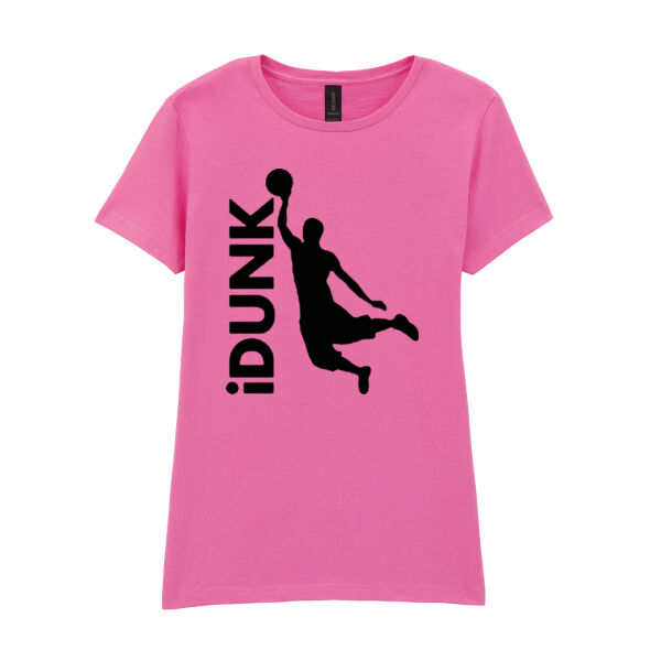 iDUNK - Softstyle™ women's ringspun t-shirt  Thumbnail