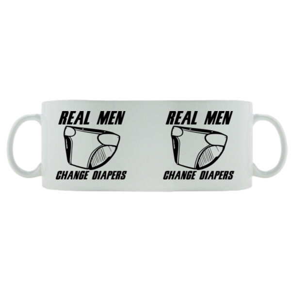Real Men - Mug - Ceramic 11oz Thumbnail