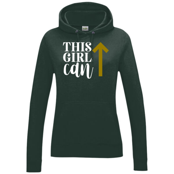 This Girl Can - Women's College Hoodie Thumbnail