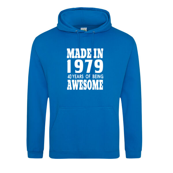 Customisable - Made in - Softstyle™ long sleeve t-shirt - College hoodie Thumbnail