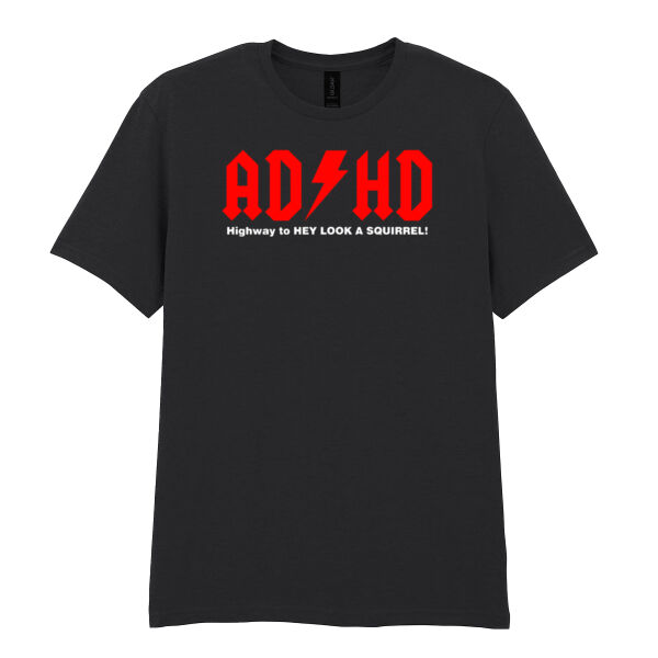 AD HD - Softstyle™ adult ringspun t-shirt Thumbnail