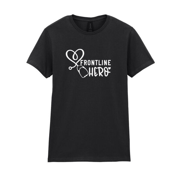 Frontline Hero - Softstyle™ adult ringspun t-shirt - Softstyle™ women's ringspun t-shirt Thumbnail
