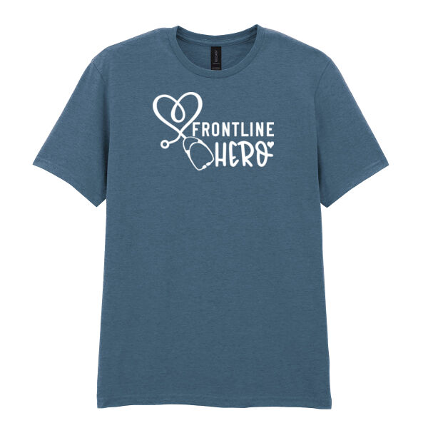 Frontline Hero - Softstyle™ adult ringspun t-shirt - Softstyle™ adult ringspun t-shirt Thumbnail