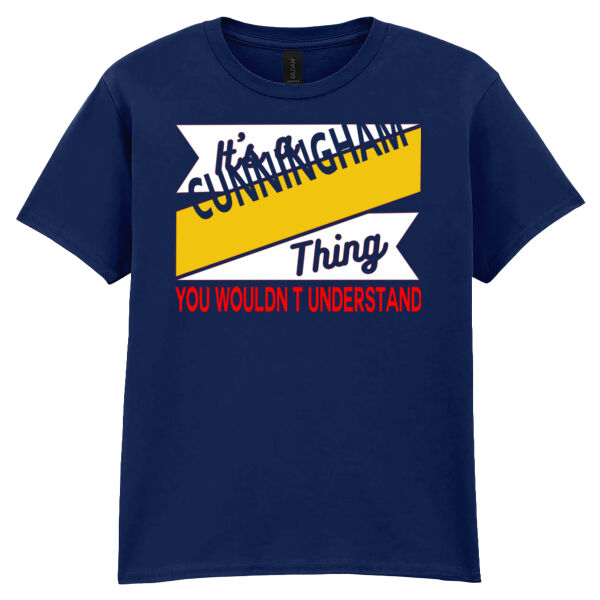 Customisable - Its a Surname thing you wouldnt understand  - Softstyle™ youth ringspun t-shirt Thumbnail