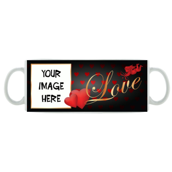Customisable - Cupid Love - Mug - Ceramic 11oz Thumbnail