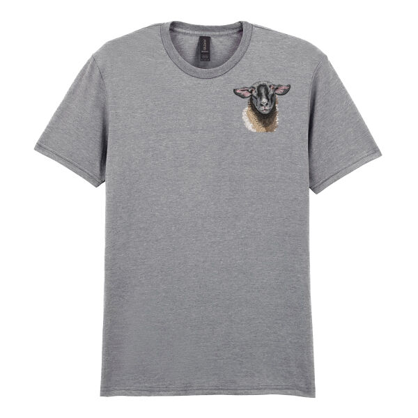 Suffolk Sheep  - Softstyle™ adult ringspun t-shirt Thumbnail