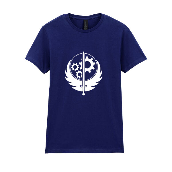 Brotherhood of steel  - Softstyle™ women's ringspun t-shirt Thumbnail