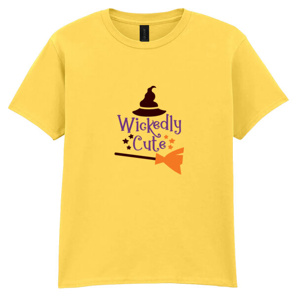 Wickedly Cute - Softstyle™ youth ringspun t-shirt Thumbnail