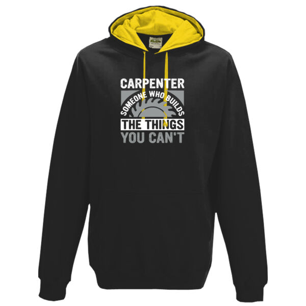 Carpenter - Someone Who Makes the Things You Can’t - Varsity hoodie Thumbnail