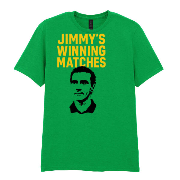 Jimmy's Winning Matches - Softstyle™ adult ringspun t-shirt Thumbnail