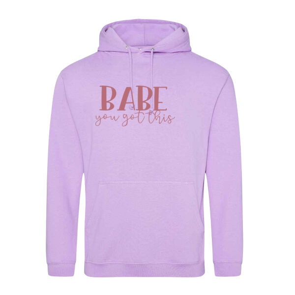 Babe, You got this! - College hoodie Thumbnail