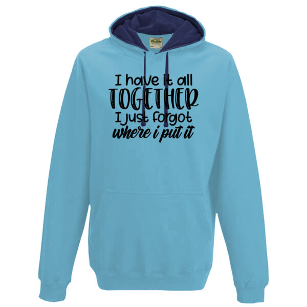 I have it all together - Varsity hoodie Thumbnail