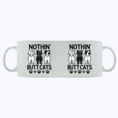 Nothin' Butt Cats - Mug - Ceramic 11oz Thumbnail