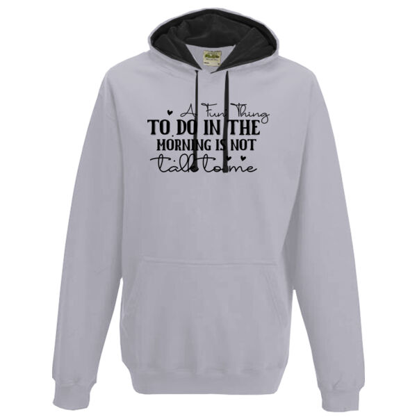 A fun Thing To Do - Varsity hoodie Thumbnail