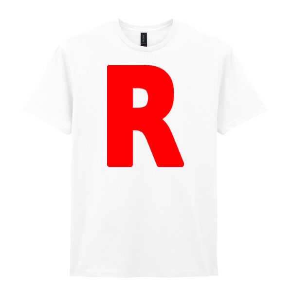 Team Rocket R - Softstyle™ adult ringspun t-shirt Thumbnail