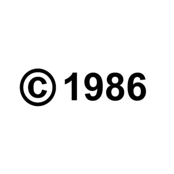 Copyright 1986 Thumbnail