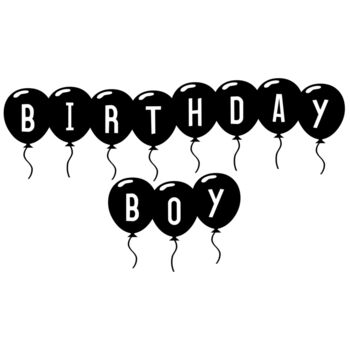 Birthday Boy Balloons Thumbnail