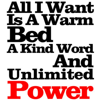 All I Want Is Unlimited Power Thumbnail