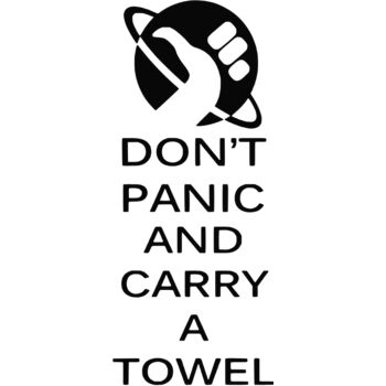 Keep calm and carry a towel Thumbnail