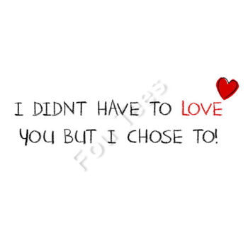 I Didnt Have To Love You Thumbnail