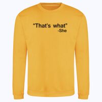 AWDis sweatshirt. Thumbnail