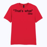 Softstyle™ adult ringspun t-shirt Thumbnail